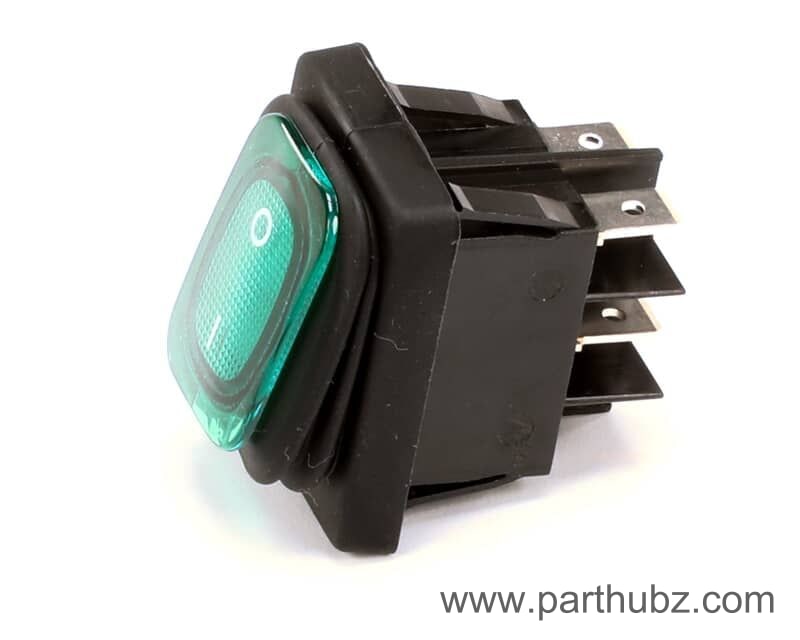 Adcraft DF-12-6 Switch, Rocker, DPST, On/Off
