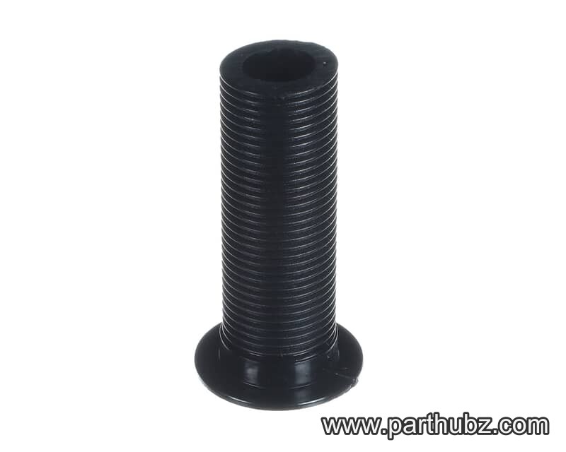 Atosa W0409906 Drain Tube, Flanged, Black, CYR700P Ice Storage Bin