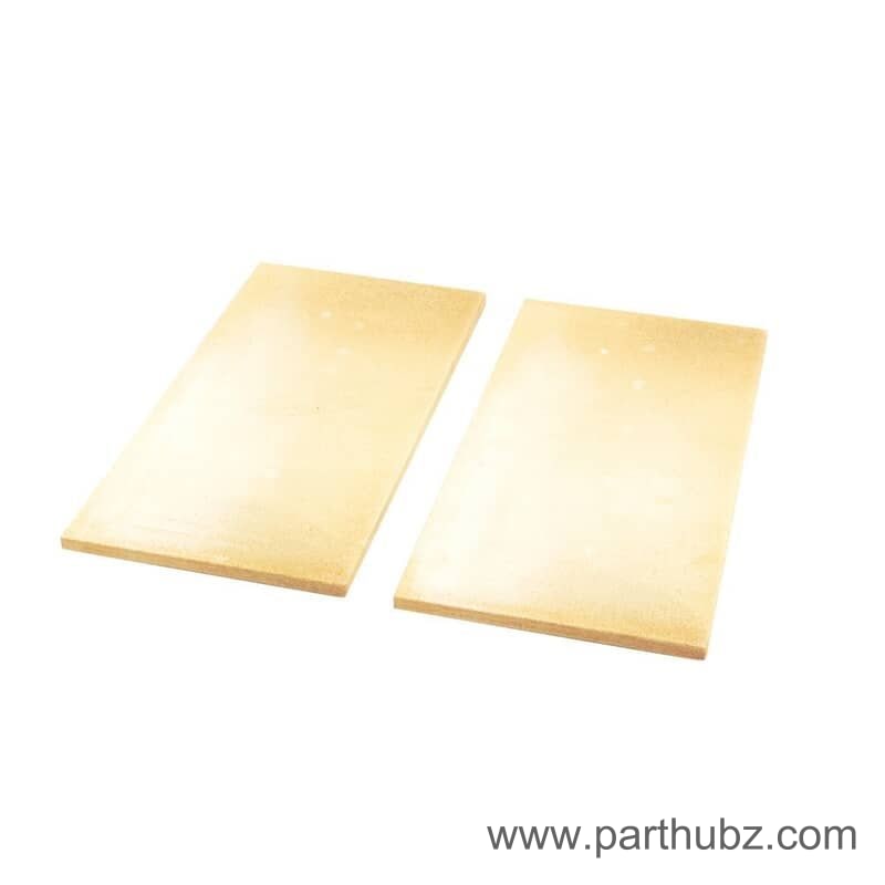 Bakers Pride T1232X Baking Deck, Ceramic, 19" x 36" x 1", Set of 2