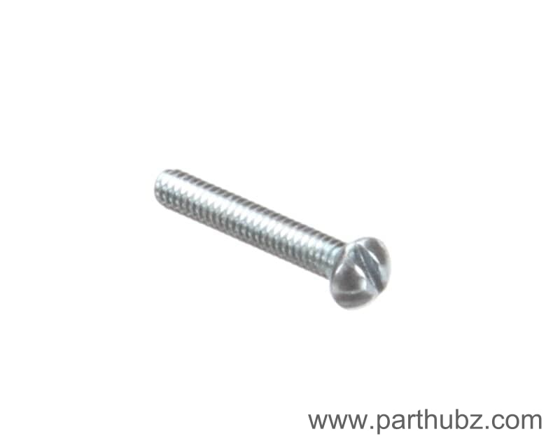 Groen Z003122 Screw, Slotted, Round Head, 4-40 x 3/4"