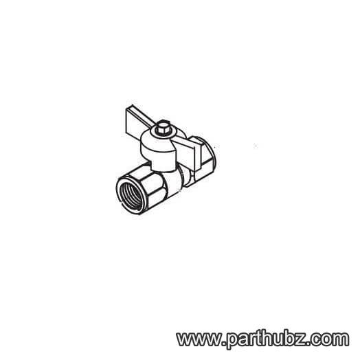 Hobart 00-428472-00001 VALVE, GAS 1/2 NPT.