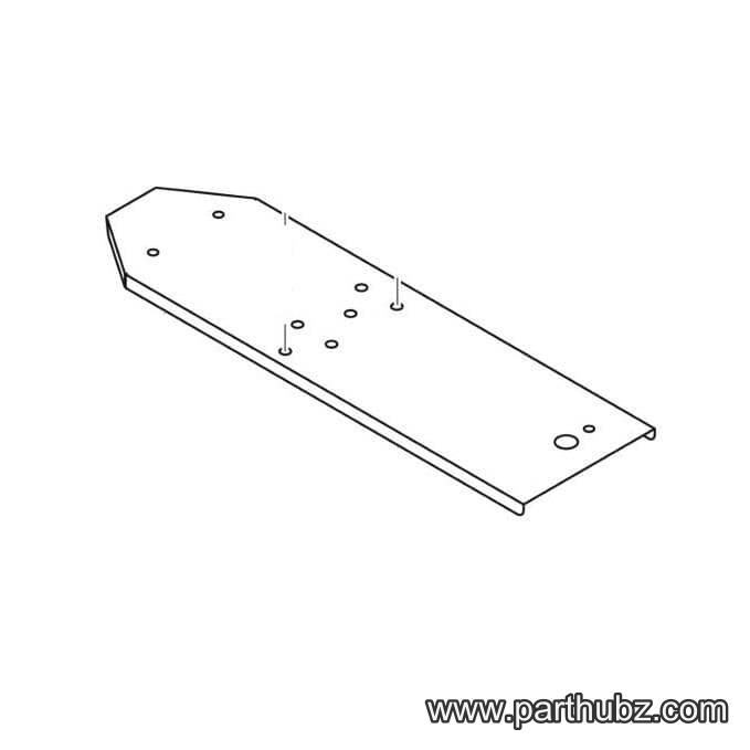 Hobart 00-443776 BRACKET,PRINTER MOUNT PLATE