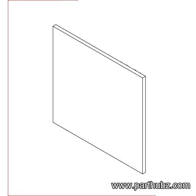 Hobart 00-855663-00002 PANEL,FRONT