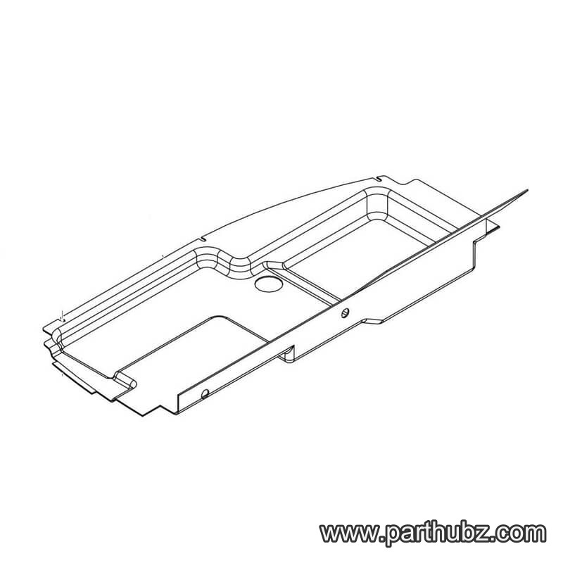 Hobart 00-915344-00002 BOTTOM, COVER, MANUEL