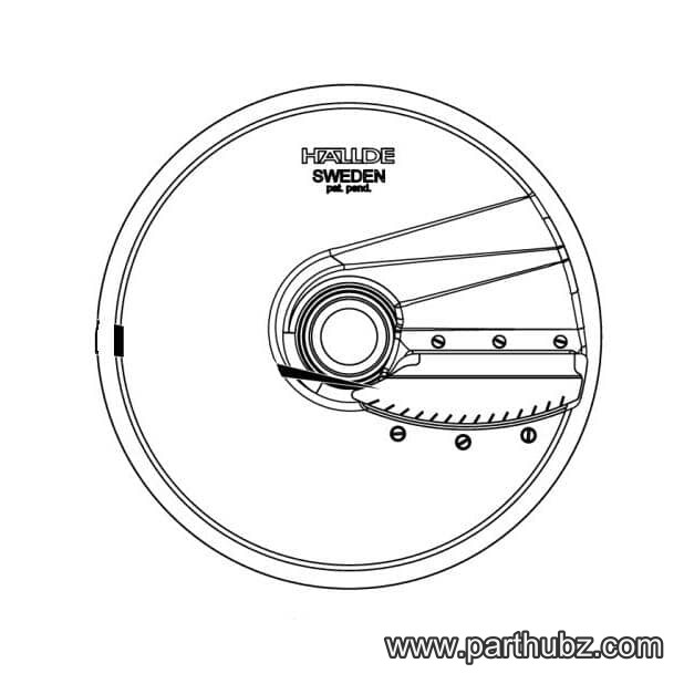 Hobart 00-915557 JULIENNE CUTTER 10X10 MM