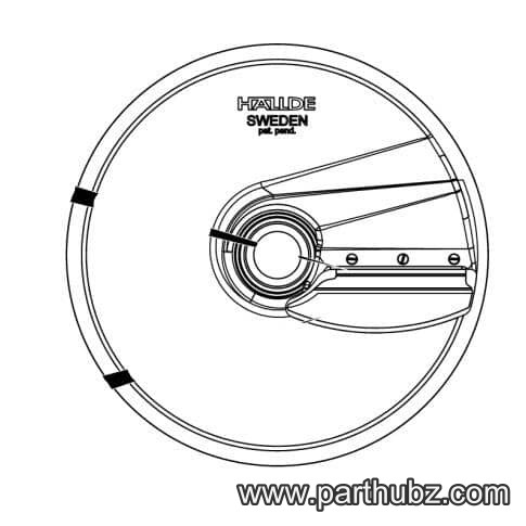 Hobart 00-915574 PLATE, CRIMPING SLICER 5/32CR