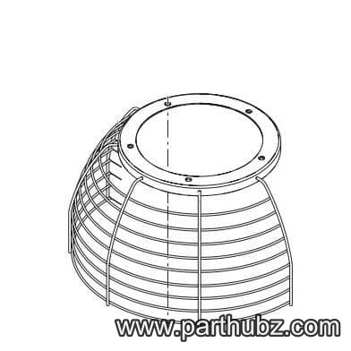 Hobart 00-917338 Cage Assembly, ES300
