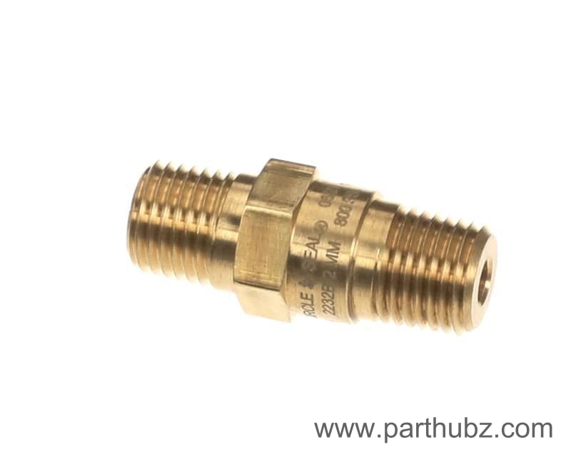 Multiplex 00201702 Check Valve, 1/4" Outside Pipe Thread, Brass