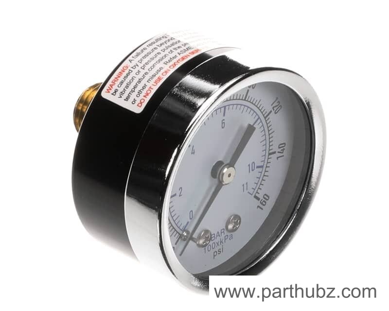 Multiplex 00684844 Gauge, 0-160 PSI, 1/4"