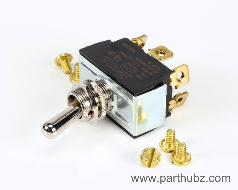 Pitco P5047165 Toggle Switch, DPDT, 3 Position, Melt/Off/Cook